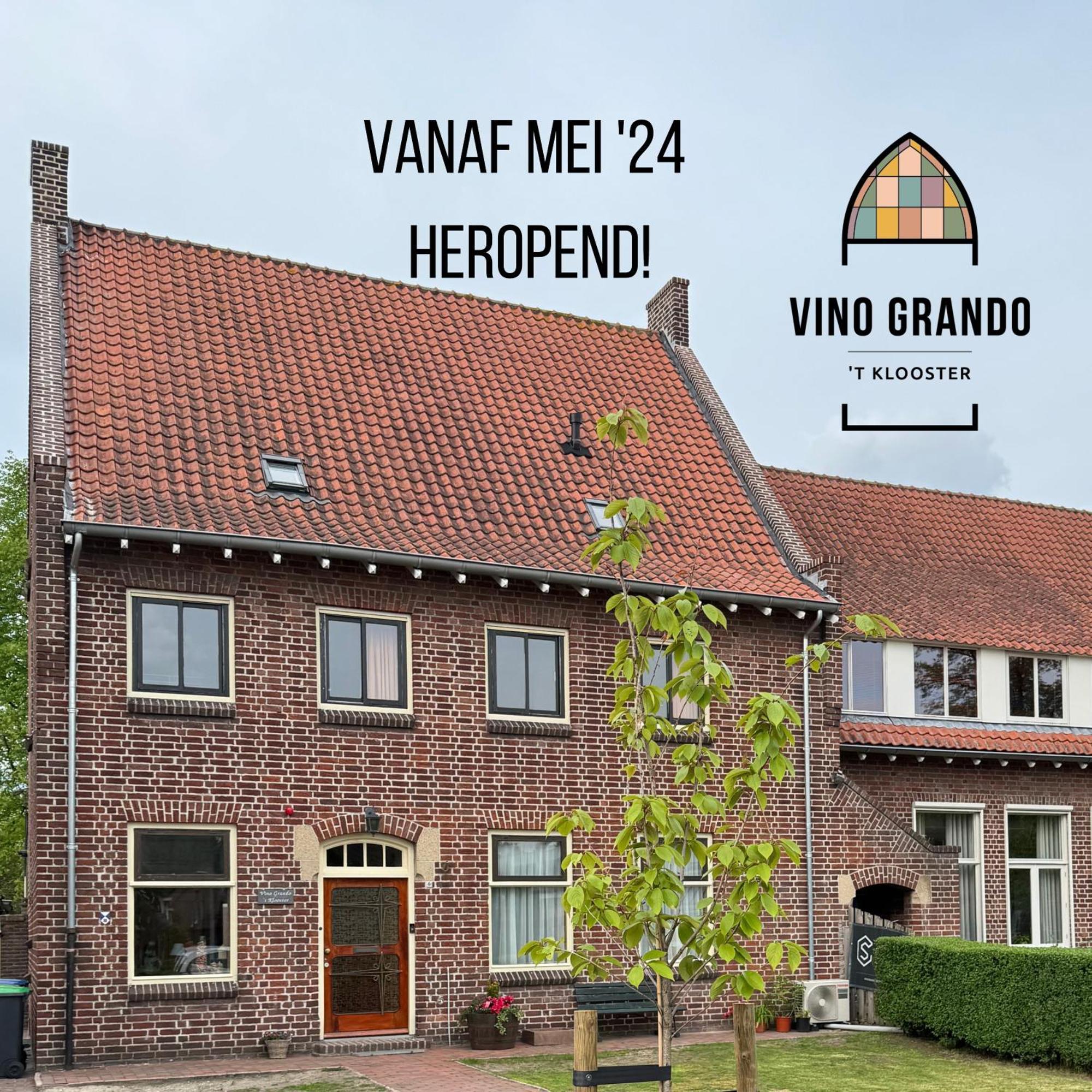 Vino Grando 'T Klooster Bed & Breakfast Odiliapeel Екстериор снимка